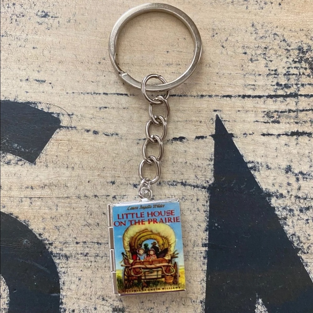 Little House on the Prairie TV locket keychain